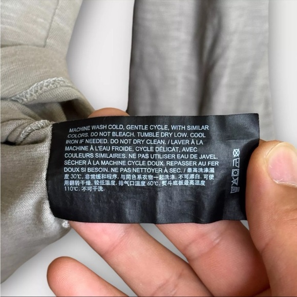 Theory Layer Cosmos Hoodie Lightweight Pullover Shirt Mens Size Large *see Flaw* - Picture 6 of 12